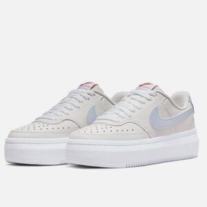 Nike Court Vision Alta LTR (Womens Size 9.5) Shoes DV2176 001 Phantom White Grey